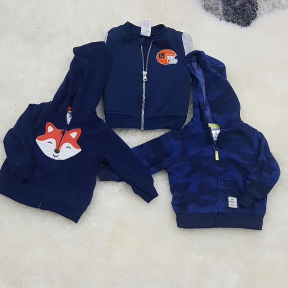 Carters and wonder nation baby hooded shirt - Picture 7 of 8